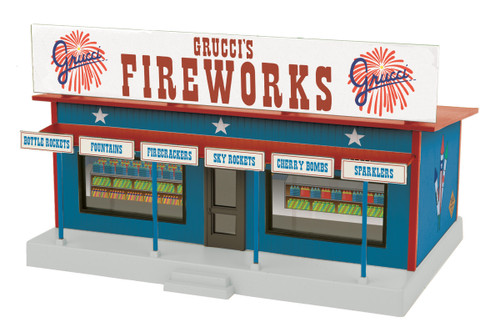 O-Gauge - MTH - Grucci's Fireworks Road Side Stand