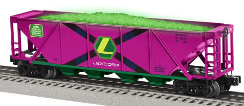 O-Gauge - DC Comics: "Lex Corp Kryptonite" Hopper Car