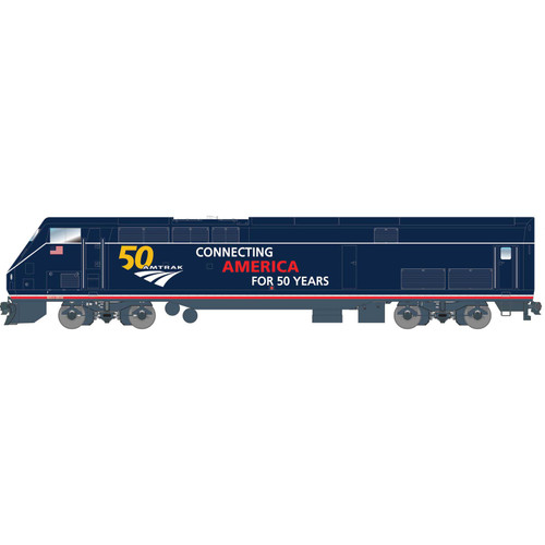 HO-Gauge - Amtrak 50th Ann. P42 #100 w/ Sound