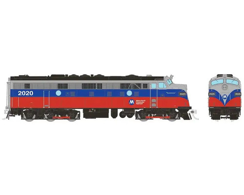 HO-Gauge - Rapido - Metro-North (Steam Generator - Beachball Scheme) #2020 DCC