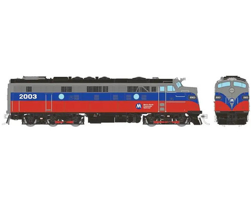 HO-Gauge - Rapido - Metro-North (HEP - Beachball Scheme) #2007 DCC