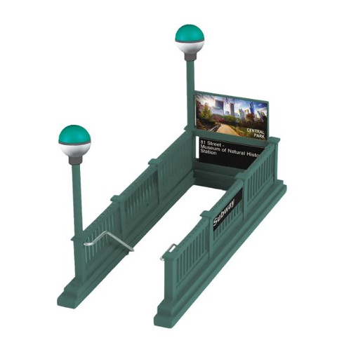 81st Street-Natural History Museum Station O Gauge RailKing Subway Entrance