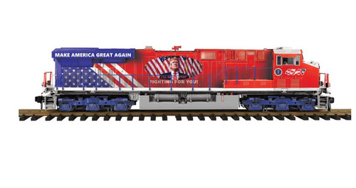 MTH G Gauge RailKing One Gauge Donald J. Trump ES44AC Diesel Engine w/Proto-Sound 3.0