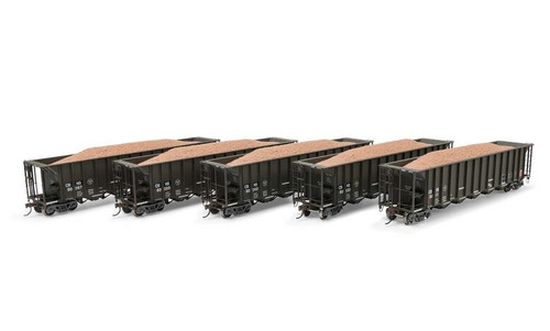 Athearn HO RTR 5-Bay Rapid Discharge Hopper CBNS (5)