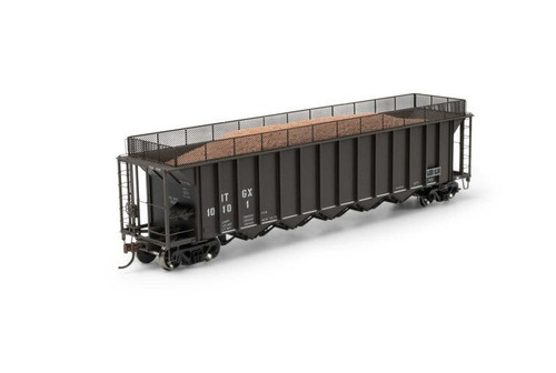 Athearn HO RTR 5-Bay Rapid Discharge Hopper ITGX Blk#10101