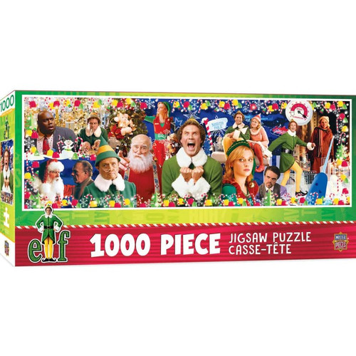 Master Pieces Elf - 1000 Piece Panoramic Jigsaw Puzzle
