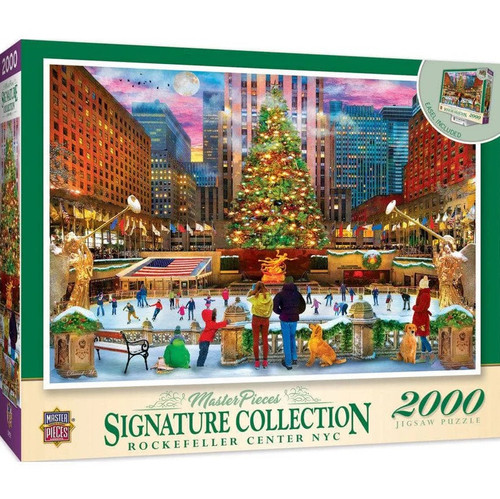 Master Pieces Signature Collection - Rockefeller Center 2000 Piece Jigsaw