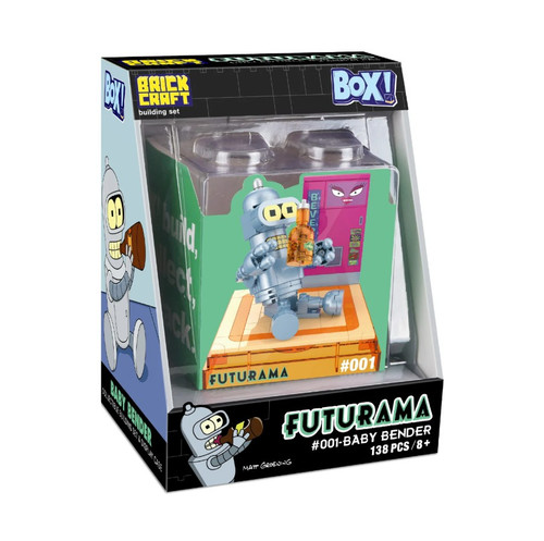 Brick Craft Futurama Baby Bender BOX! #001