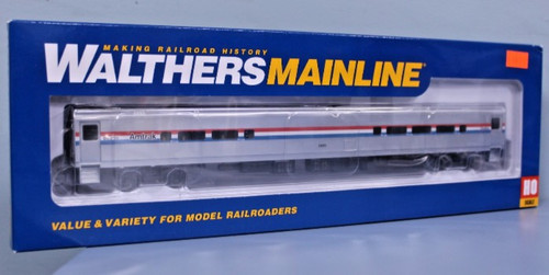 Walthers Mainline 85' Horizon Cafe/Club Food Service Car - Ready to Run -- Amtrak(R) Phase III #53005 - HO Scale