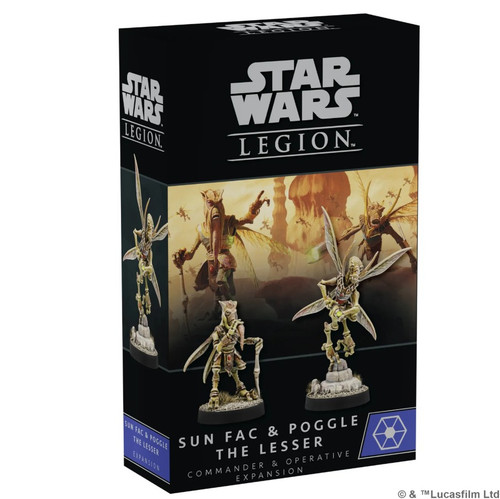 Star Wars: Legion -- Sun Fac and Poggle the Lesser Operative and Commander Expansion