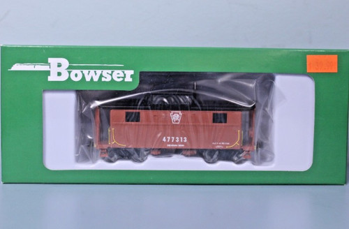 Bowser N-5 Caboose PRR Pennsylvania Road #477313 HO Scale