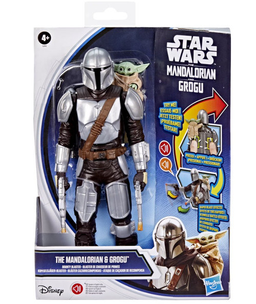 Hasbro Star Wars The Mandalorian & Grogu Bounty Blaster (11") Action Figure