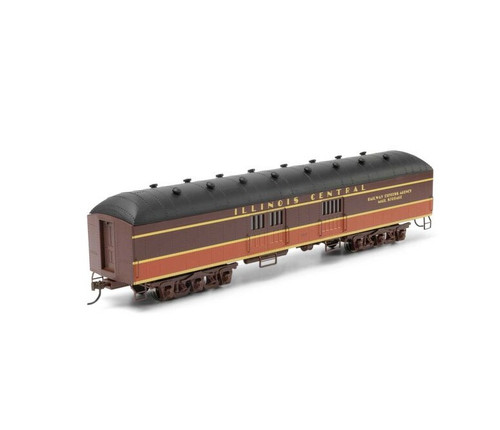 Athearn -- HO RTR Arch Roof Baggage, Illinois Central #567