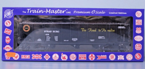 RMT Strasburg 3-Bay Coal Hopper Car The Road to Paradise #658 - O Gauge