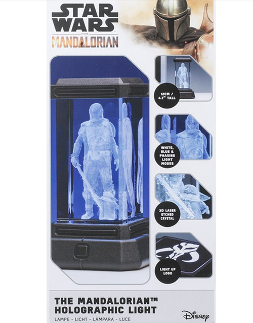 Paladone Products -- Star Wars The Mandalorian Holographic Light