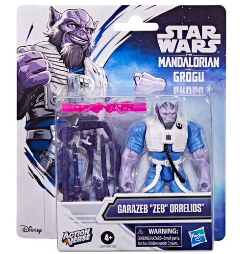 Hasbro Star Wars ActionVerse Zeb Orrelios 4 1/2-Inch Action Figure