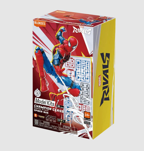 Blokees -- Marvel Rivals Champion Class 06 Spider-Man Model Kits
