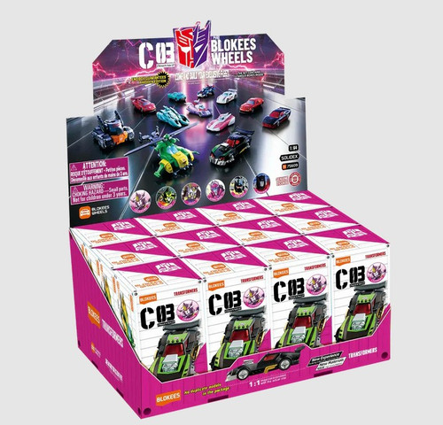 Blokees Wheels -- Transformers C03 Wreck'N Rule 2 Blind Box (1) Per Box