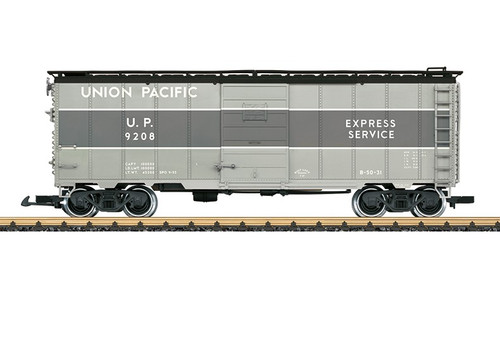 G-Gauge - LGB - UP Express Service Steel Boxcar