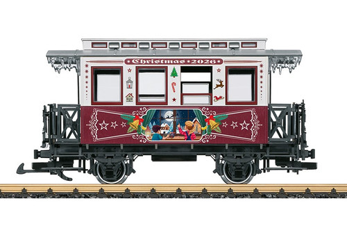 G-Gauge - LGB - 2026 Christmas Car 36026