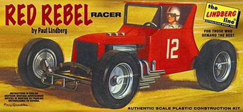 RED REBEL RACER RACE CAR (1:25 Scale)