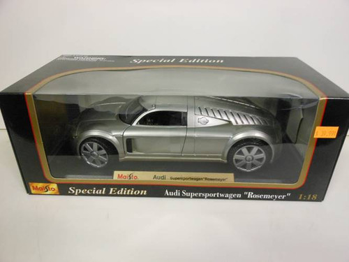 Audi Supersportwagen "Rosemeyer" - Silver - (1:18 Scale)