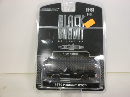 Greenlight - Black Bandit - 1970 Pontiac GTO