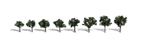 Classic Trees Cool Shade Small/Medium (0.75" - 1.25") Trees Pack of 8