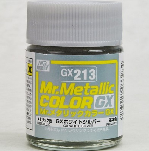 GX - White Silver - 18ml