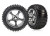 Tires & wheels, assembled (Tracer 2.2" chrome wheels, Alias® 2.2" tires) (2) (Bandit rear, medium compound with foam inserts)