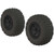 1/10 DBOOTS FORTRESS SC 2.2/3.0 PRE-MOUNTED TIRES, 14MM HEX, BLACK (2)