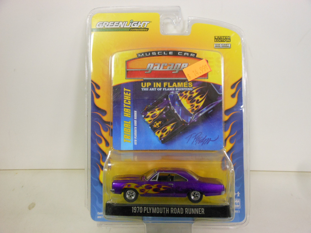 Greenlight - 1970 Plymouth Road Runner - Purple/Flame | Nassau
