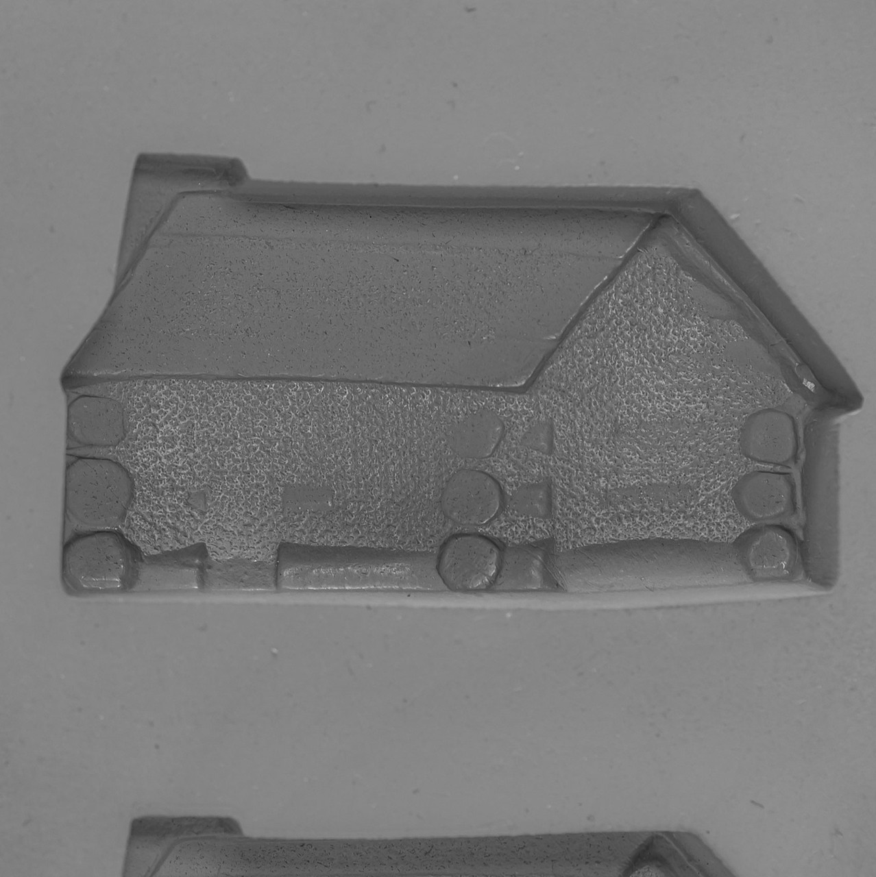 Rubber Log Cabin Candy Mold