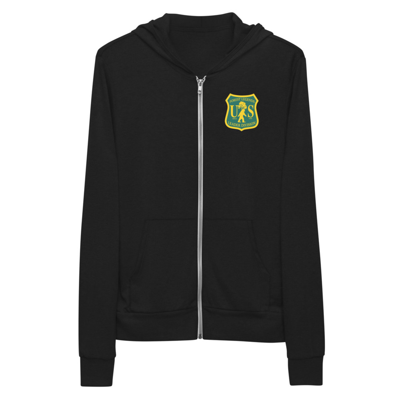 Forest Badge Unisex zip hoodie