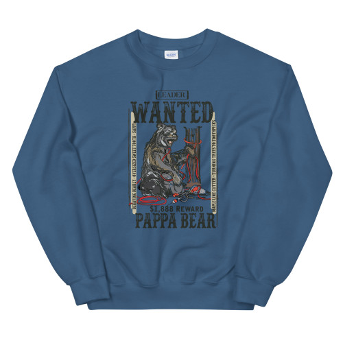 Leader Wanted Bear  Unisex Crew Sweatshirt