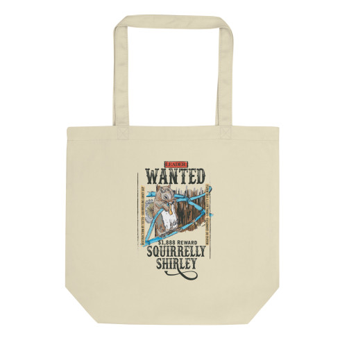 Squirrelly Shirley Eco Tote Bag
