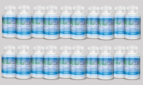 20 Frascos de Vital Cure ! Como Lo vio en TV - Original 20 Frascos de Vital Cure ! Como Lo vio en TV - Original