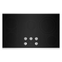Maytag® 36-Inch Electric Cooktop with Reversible Grill and Griddle MEC8836HS