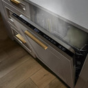 Kitchenaid® 44 dBA Panel-Ready Two-Rack Flush Dishwasher with Door-Open Dry System KDTF324PPA