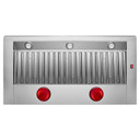 Kitchenaid® 48'' 585 or 1170 CFM Motor Class Commercial-Style Wall-Mount Canopy Range Hood KVWC958KSS