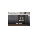 Kitchenaid® 44 dBA Dishwasher in PrintShield™ Finish with 360° Max Jets™ Third Rack KDPM604KBS Kitchenaid® 44 dBA Dishwasher in PrintShield™ Finish with 360° Max Jets™ Third Rack KDPM604KBS