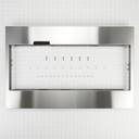 Built-In Low Profile Microwave Standard Trim Kit with Pocket Handle, Stainless Steel W11451313