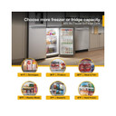 Whirlpool® 36-Inch Counter Depth 4 Door Refrigerator with Ice Maker in Door WRQC7836RZ