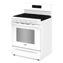 Whirlpool® 30-inch Gas Range with Air Fry and Air Baking, Self Cleaning, Rapid Preheat 5.0 CuFt Capacity WFGS5030RW