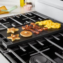 Whirlpool® 30-inch Gas Range with Air Fry and Air Baking, Self Cleaning, Rapid Preheat 5.0 CuFt Capacity WFGS5030RW