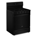 Whirlpool® 30-inch Gas Range with Air Fry and Air Baking, Self Cleaning, Rapid Preheat 5.0 CuFt Capacity WFGS5030RB
