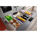 Kitchenaid® 26.2 Cu. Ft. Multi-Door French Door Refrigerator with Platinum Interior KRMF536RPS