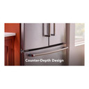 Kitchenaid® 20 cu. ft. 36-Inch Width Counter-Depth French Door Refrigerator with Interior Dispense KRFC136RPS