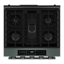 Kitchenaid® 5.0 Cu. Ft. Smart Slide-in Gas Range with Convection Cooking Modes and 2-in-1 Burner KSGS530SJP