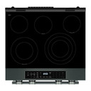 Kitchenaid® 5.3 Cu. Ft. Slide-in Electric Range with Two Even-Heat™ Hyper Elements and Convection Cooking Modes YKSES530SJP